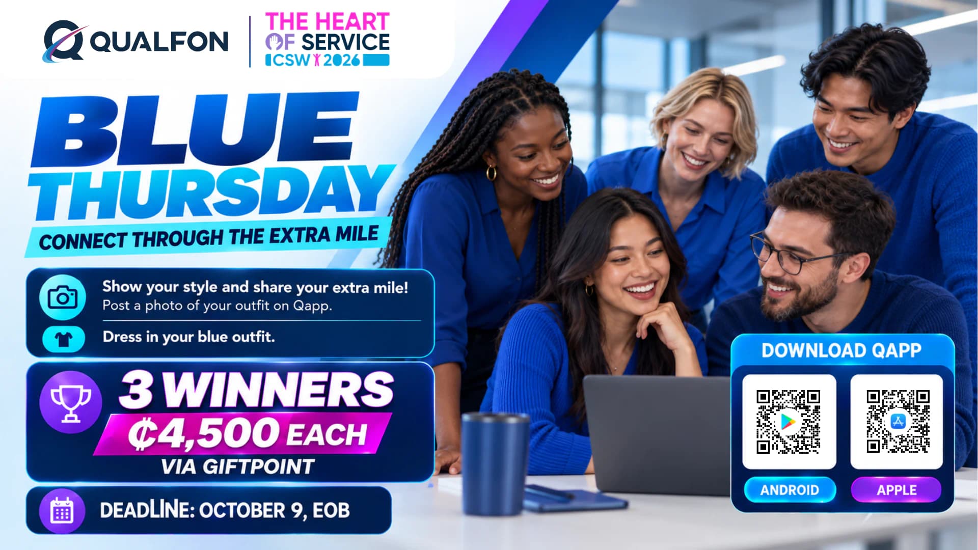 Thursday: Blue Day