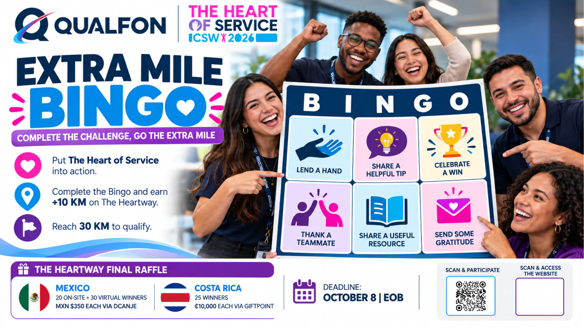 Extra Mile Bingo